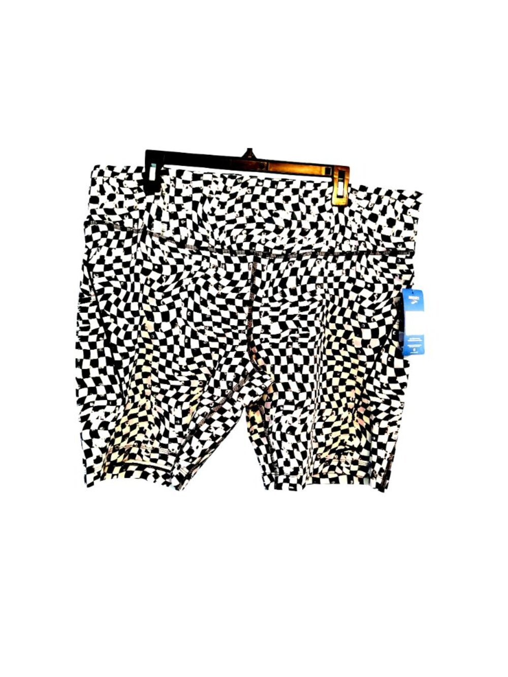 Brooks Spark 5" Short Tight XXL Speed Check Black/White - Picture 2 of 8